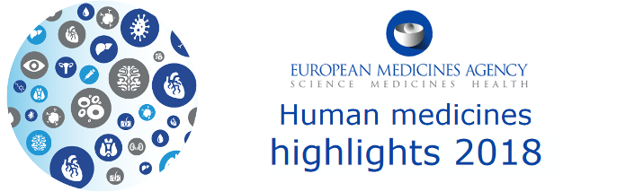 EMA human medicine hilights 2018