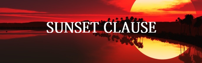 Sunset clause