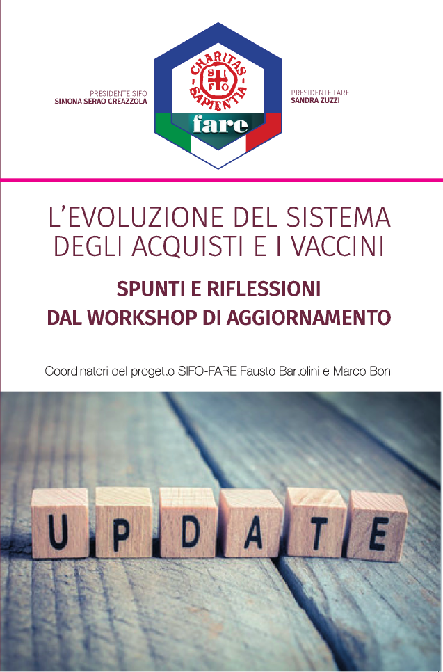 evoluzione del sistema degli acquisti e i vaccini spunti e riflessioni al workshop di aggiornamento